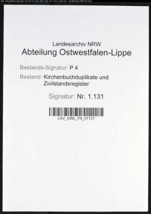 Kirchenbuchduplikat der evangelischen Gemeinde Netphen (GHT 1859-1867). (Gemeinde: Netphen, evangelische Gemeinde)