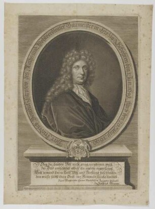 Bildnis des Friedrich Benedict Carpzov