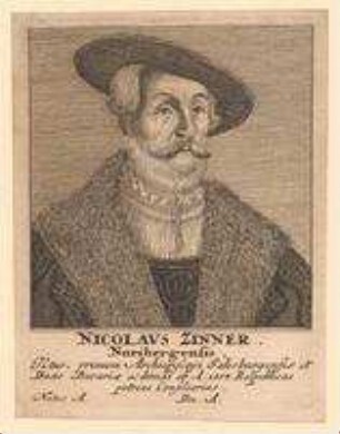Nicolaus Zinner (Ziner), Nürnberger, Erzbischöflich-Salzburgischer und Herzoglich-Bayrischer Rat, zuletzt Ratskonsulent in Nürnberg