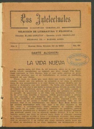 La vida nueva
