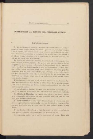 Contribución al estudio del folk-lore cubano : Los botones jocosos