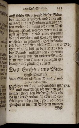 Das Sechs- und Viertzigste Capitul. - Das Funfftzigste Capitul.
