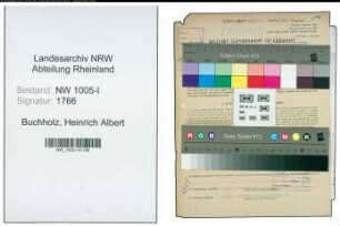 Entnazifizierung Heinrich Albert Buchholz , geb. 16.02.1894 (Kaufmann)