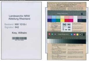 Entnazifizierung Wilhelm Krey , geb. 01.06.1893 (Angestellter)