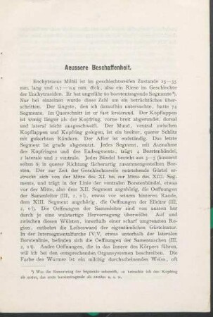 Aeussere Beschaffenheit.