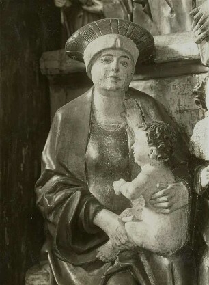 Marienaltar : Predella, Detail