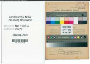 Entnazifizierung Anni Moeller, geb. 16.09.1908 (Buchdruckerin)