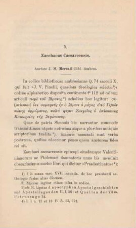 287-289 Zacchaeus Caesareensis