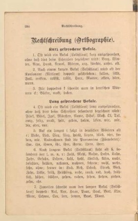 Rechtschreibung (Orthographie)