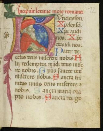 Heiligenlitanei und Gebete (franziskanisch)