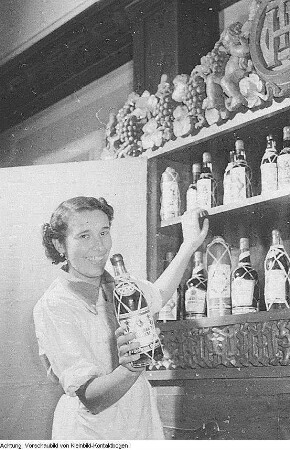 Wilthen. VEB Weinbrand Wilthen, Produktion, Oktober 1952