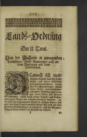 Lands-Ordnung