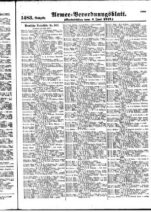 1483.Ausgabe. Montag, 4. Juni 1917