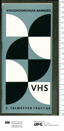Programm 3. Trimester 1967/1968