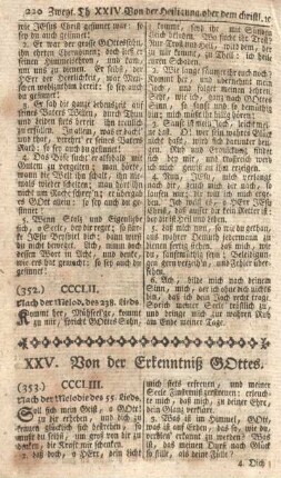 XXV. Von der Erkenntniß Gottes.