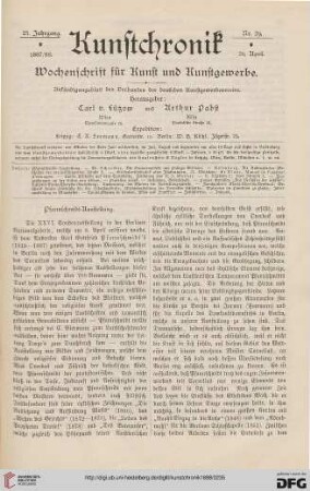 Heft 29 (26. April 1888)