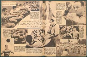 Adiestramiento de Gimnasia y Esgrima de la Plata [Fotografías] : Cómo se entrenan los jugadores de fútbol