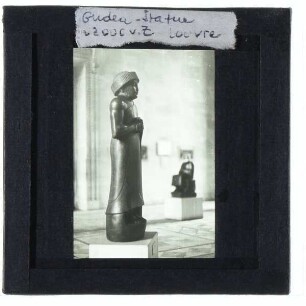Sumerische Plastik, Gudea Statuen,Sumerische Plastik, Gudea Statue (Louvre, AO20164)