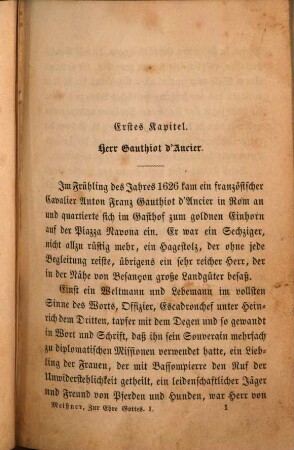 Zur Ehre Gottes : eine Jesuiten-Geschichte, 1