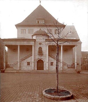 Fischer, Theodor; Stuttgart; Gustav-Siegle-Haus - Fassadenansicht