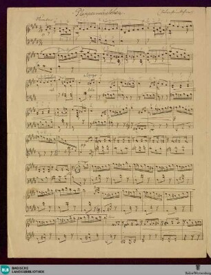 The Fountain. Arr - Mus. Hs. 1321 : pf; E