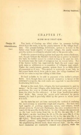 Chapter IV. Administration