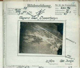 Foto der Gegend westlich von Chorochoryn [Khorokhoryn] (Luftbild)