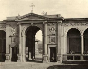 Josef Durm - Sammlung ausgeführter Bauten. Hauptfriedhof