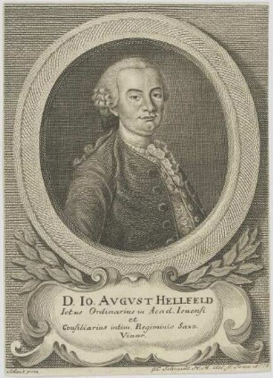 Bildnis des Io. Avgvst Hellfeld