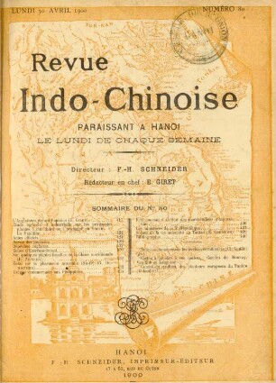 Lundi 30 Avril 1900. Numéro 80