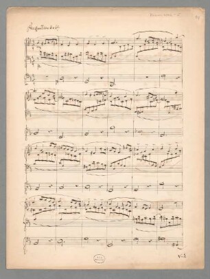 Stücke für Orgel WoO 26/6 - BSB Mus.ms. 4742-5