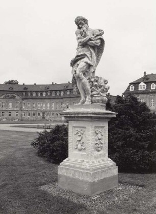 Allegorie des Winters aus dem Schlosspark Pretzsch