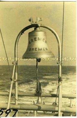 Schiffsglocke des Hochseepassagierdampfers "Bremen"