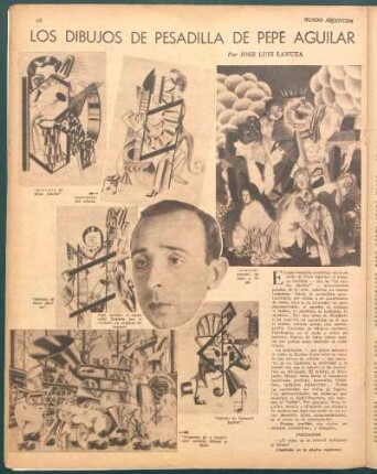 Los dibujos de pesadilla de Pepe Aguilar