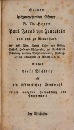Monathliche historisch-litterarisch-artistische Anzeigen zur ältern und neuern Geschichte Nürnbergs : für das Jahr ..., 3. 1799