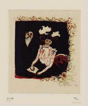 Frontispiz aus: André Mellerio, "La Lithographie en couleurs", 1898