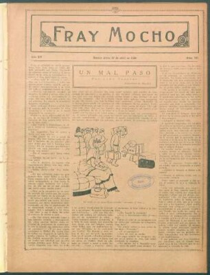 Un mal paso : Ilustraciones de Manchón