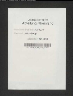 ERP, Kreis EUSKIRCHEN