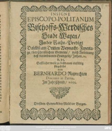 Insigne Episcopo-Politanum