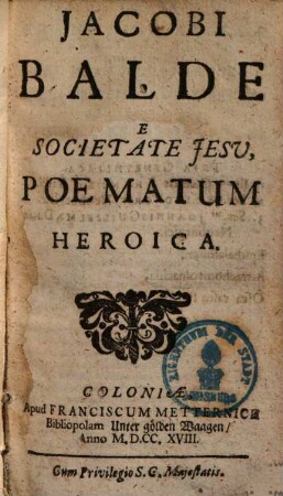Poematum heroica ...