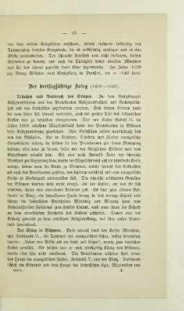 Der dreißigjährige Krieg (1618-1648)
