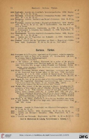 Serbien. Türkei (Nr. 2045 - 2066)
