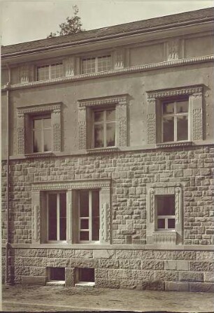 Billing, Hermann; Karlsruhe, Moltkestr.47 / Beethovenstr.; Villa Billing - Außenfassade