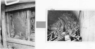Engelbergtunnel, km 581,940 - 582,260 Röhre Heilbronn - Stuttgart, Eingestürzter Vorbau