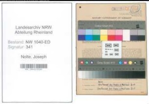 Entnazifizierung Joseph Nolte , geb. 08.05.1904 (Lehrer)