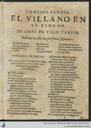 El Villano En Su Rincon.