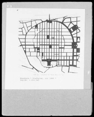 Mannheim, Stadtplan