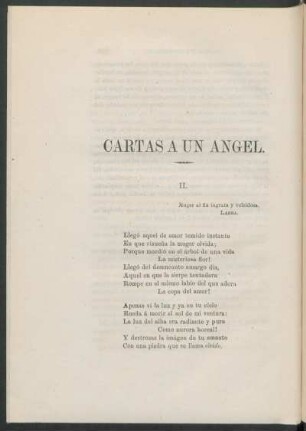 Cartas á un ángel.