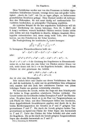 Beispiel: Die konfokalen Flächen zweiten Grades.