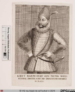 Bildnis Jobst Joseph Graf von Thurn-Valsassina